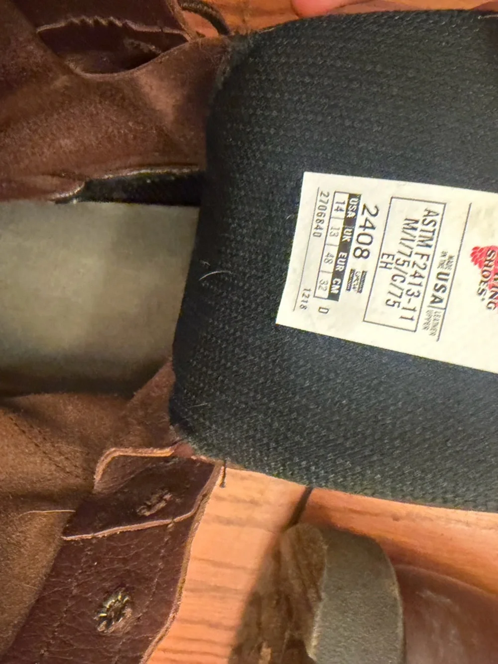 Red Wing Shoes durable leather
